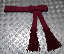 Crimson waist sash for sale  LONDON