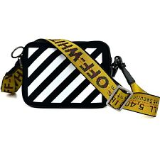 Nova Bolsa Mensageiro Off White Virgil Abloh Logotipo Impresso com Zíper Transversal Ombro comprar usado  Enviando para Brazil