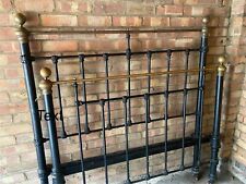 antique wrought iron bed for sale  NORTHAMPTON