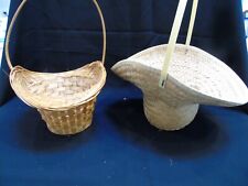 Two woven baskets for sale  Crystal River