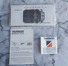 Tamron 90mm 2.5 for sale  WOLVERHAMPTON