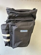 Black Rear Bike Panniers By GIANT, 2 Large Side Pockets & Top + Extra Storage for sale  Shipping to South Africa