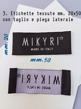 3000 etichette tessute usato  Ruvo Di Puglia