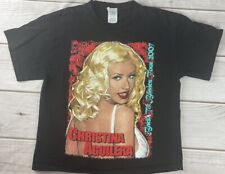 Camiseta Christina Aguilera 2007 Rap Back To Basics Vintage Tour Tamanho M Malha EUA comprar usado  Enviando para Brazil