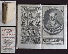 Lanus -Mausoleum Saxonicum Tripartitum 1695 Frontispiz mit 14 gest. Portraits xz comprar usado  Enviando para Brazil