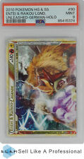 2010 POKEMON HEARTGOLD & SOULSILVER UNLEASHED 90 ENTEI & RAIKOU LGND. HOLO PSA 9, usado comprar usado  Enviando para Brazil