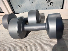 Used, PAIR VINTAGE DUMBBELS WEIGHTS - 3 kg for sale  Shipping to South Africa
