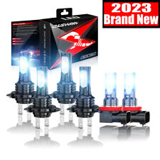 Usado, Combo Farol Led H7+H7+H11 alta baixa Beam + FOG Light Bulbs 3 conjuntos 6000K Branco comprar usado  Enviando para Brazil