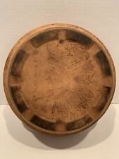 Usado, Antiga tigela de grés NATIONAL Indian Chief Pottery Co. 9 1/4" reparada comprar usado  Enviando para Brazil