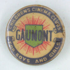 Gaumont cinema lapel for sale  BEXLEY