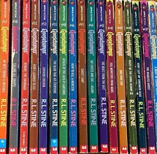 R.L. Livros em brochura Stine Goosebumps SUA ESCOLHA vintage dos anos 1990 comprar usado  Enviando para Brazil