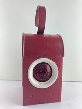 CLC Vintage Red Road Works Railway Paraffin Safety Lantern (NO BURNER) for sale  Shipping to South Africa