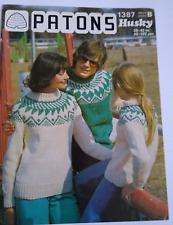 Knitting pattern jumper for sale  BEDFORD