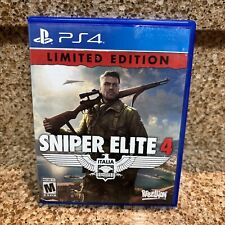 Sniper Elite 4 (Sony PlayStation 4) **Edición limitada** Probado funcionando segunda mano  Embacar hacia Argentina