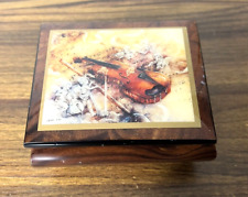 ERCOLANO MADE IN ITALY Timeless Handcrafted Music Box Minuet for sale  Shipping to South Africa