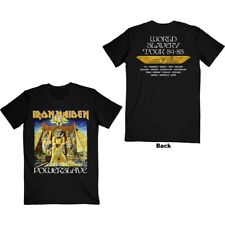 Czarna koszulka Iron Maiden 'World Slavery Tour 1984' - nowa na sprzedaż  Wysyłka do Poland