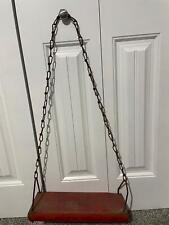 Vintage Child's Wood Swing Red, used for sale  Shipping to South Africa