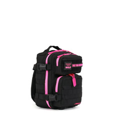 Mini mochila 9L negra rosa neón, usado segunda mano  Embacar hacia Argentina