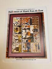 Halloween At Hawk Run Hollow Cross Stitch Pattern by Carriage House Samplings for sale  Shipping to South Africa