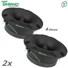 2x Timpano TPT-ST2 PRO 3,75" Titanium Bullet Tweeter Car Super Black 500 Watt comprar usado  Enviando para Brazil