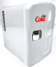 Diet Coke 6 Can Mini Fridge Portable 4L Mini Cooler Travel Compact Refrigerator, used for sale  Shipping to South Africa