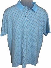Camisa polo masculina vintage Ralph Lauren remo caiaque azul tamanho XL, usado comprar usado  Enviando para Brazil