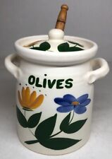 Ancien pot olives d'occasion  Avelin