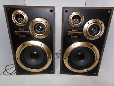 "Altavoces de estantería vintage AIWA modelo SX-350 16"" de alto x 9,5"  segunda mano  Embacar hacia Argentina