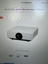 Sony bundle projector for sale  Waynesville