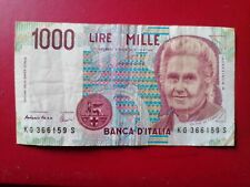 Banconote mille 1000 usato  Due Carrare