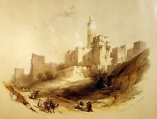 Jerusalem 1839 farblithographi gebraucht kaufen  Petershagen