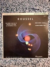 LP de vinilo Omega OSL-15 concierto para piano y orquesta Roussel: The Spider's Feast segunda mano  Embacar hacia Argentina