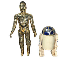 Lote de figuras de acción vintage Kenner Star Wars C-3PO R2-D2 *POBRE 1977 ANH A New Hope segunda mano  Embacar hacia Argentina
