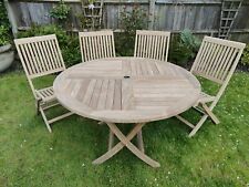 teak garden furniture for sale  EPSOM