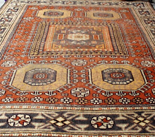 Superb 4'x3' feet Hand Knotted Tribal nomadic ethnic Rugs wool Rustic Carpet for sale  Shipping to South Africa