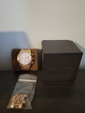 Usado, Relógio de pulso feminino Michael Kors Layton mostrador pavê tom ouro rosa MK5946 comprar usado  Enviando para Brazil