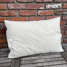 Pottery Barn PLA Pillow with Organic Fibers Cotton Low Fill No Storage Bag NWOT, used for sale  Shipping to South Africa