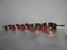 Copper pans saucepans d'occasion  France