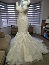 Wedding dress size for sale  THORNTON-CLEVELEYS