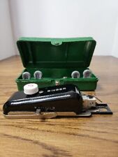 Singer Buttonholer Sewing Attachment 160506 w/ Green Case, Templates Vintage  for sale  Shipping to South Africa