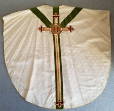 c. 1970. VINTAGE CATHOLIC PRIEST'S CHASUBLE . PHILIP Et CIE.  Made In France. for sale  Shipping to South Africa