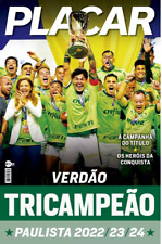PLACAR POSTER MAGAZINE = PALMEIRAS CAMPEÃO PAULISTA 2024 Brasil Futebol NOVO! comprar usado  Brasil 