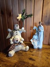 Nativity scene snowman for sale  Scio