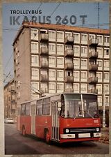 Usado, 200) IKARUS 260 T Trolleybus, Omnibus, Datenblatt, Poster, Prospekt, Broschüre  comprar usado  Enviando para Brazil