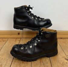 Used, Vintage Hawkins Pyrenean Mk1 Black Leather Hiking Walking Boots UK9 England for sale  Shipping to South Africa