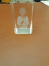 Hologram paperweight queen for sale  BRENTWOOD