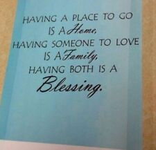..blessing wall decor for sale  Sylvania