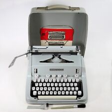 Máquina de escribir vintage Hermes 3000 Suiza rara caja griega cepillos manual 1967 segunda mano  Embacar hacia Argentina
