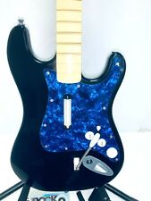 Guitarra sem fio PS3 PS4 PS5 Rock Band 4 Fender Strat BLUE PEARL *Dongle *Alça comprar usado  Enviando para Brazil