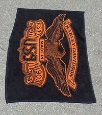 Cobertor de lã vintage Harley Davidson motocicleta Biederlack reverso comprar usado  Enviando para Brazil